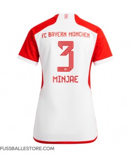 Günstige Bayern Munich Kim Min-jae #3 Heimtrikot Damen 2023-24 Kurzarm